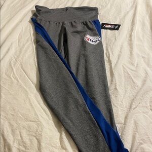 NBA Gray and Blue Women's Leggings